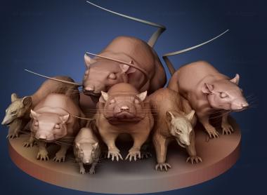 3D model Rat Pack (STL)